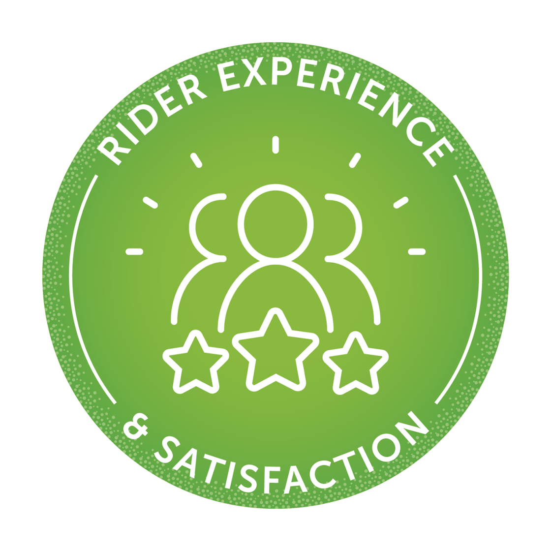 Rider Experience and Satisfaction Badge II